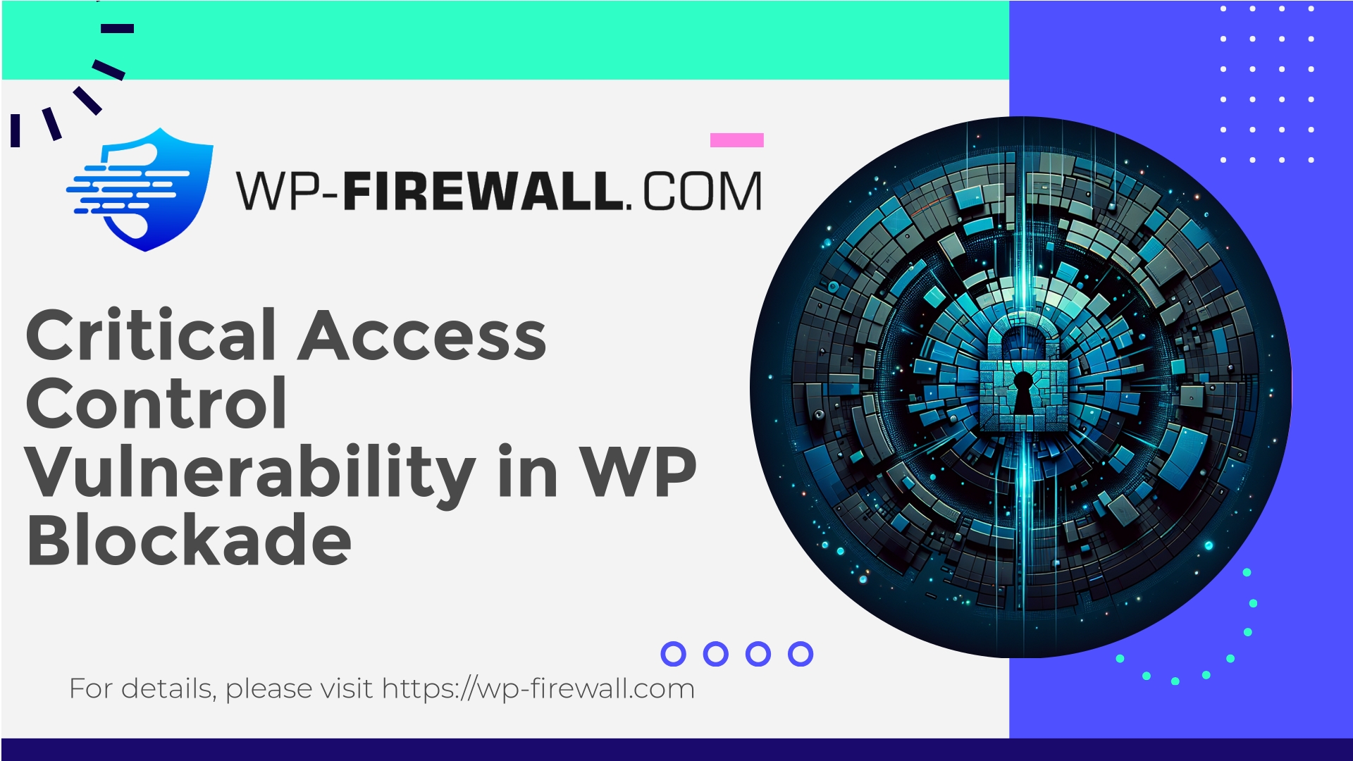 WP Blockade Plugin Vulnerability