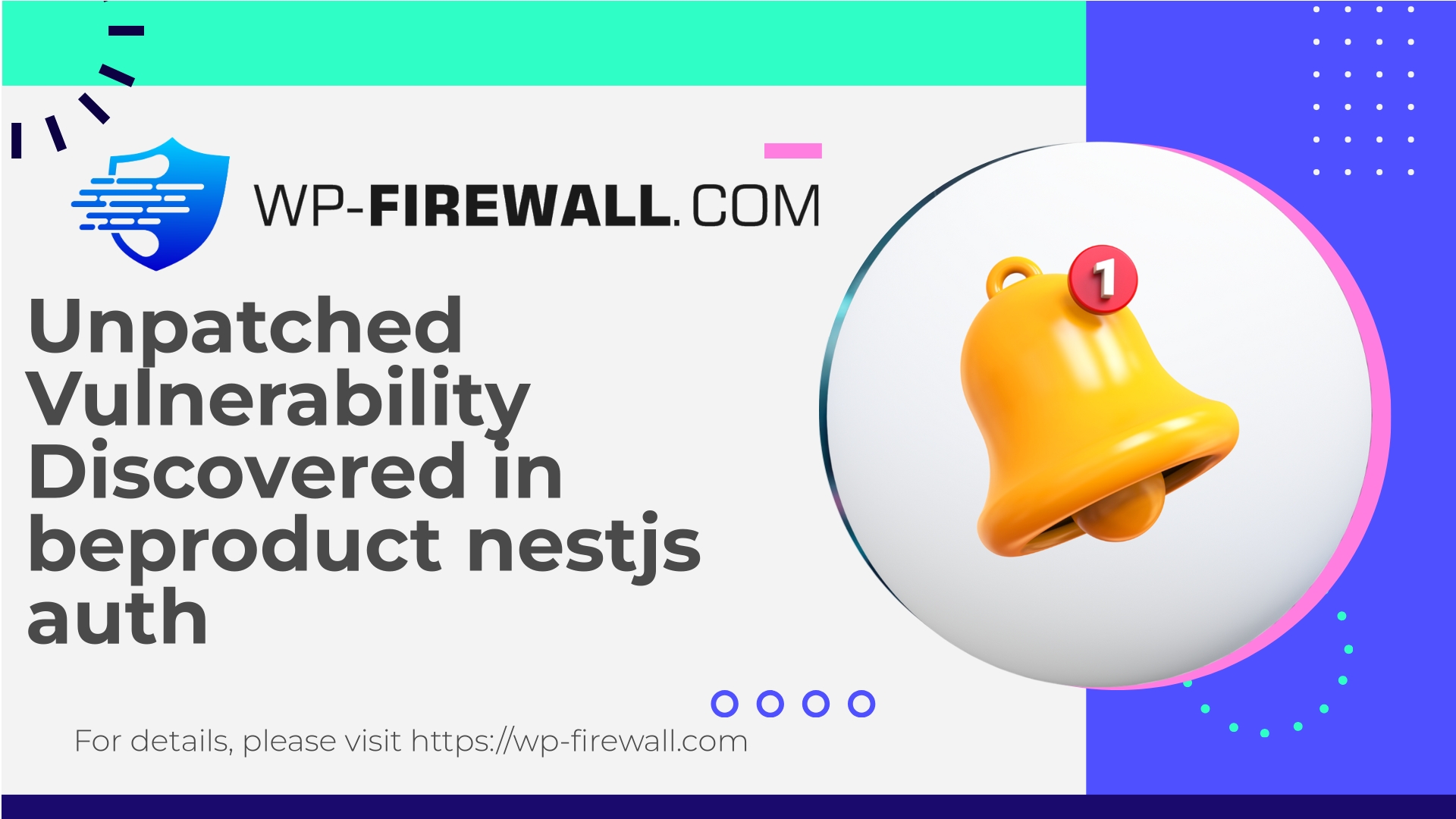 @beproduct/nestjs-auth vulnerability
