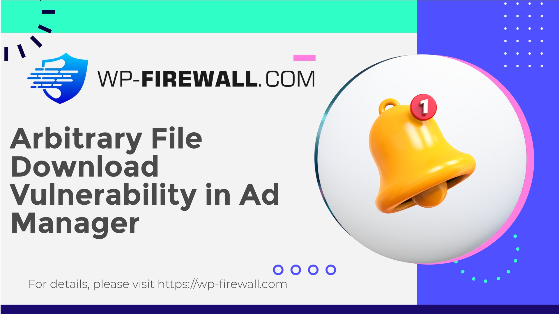 Ad Manager Wd Vulnerability Image